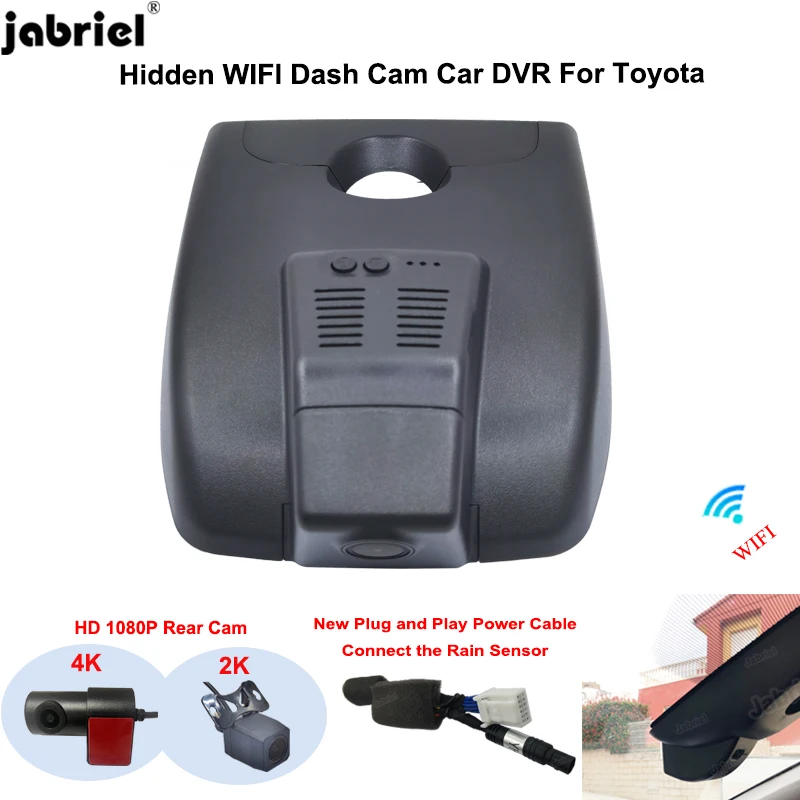 Jabriel For Toyota Corolla E210 L LE SE XSE XLE For Toyota Levin For Toyota Auris 2018 2019 2020 2021 Car Dvr Dash Cam Camera