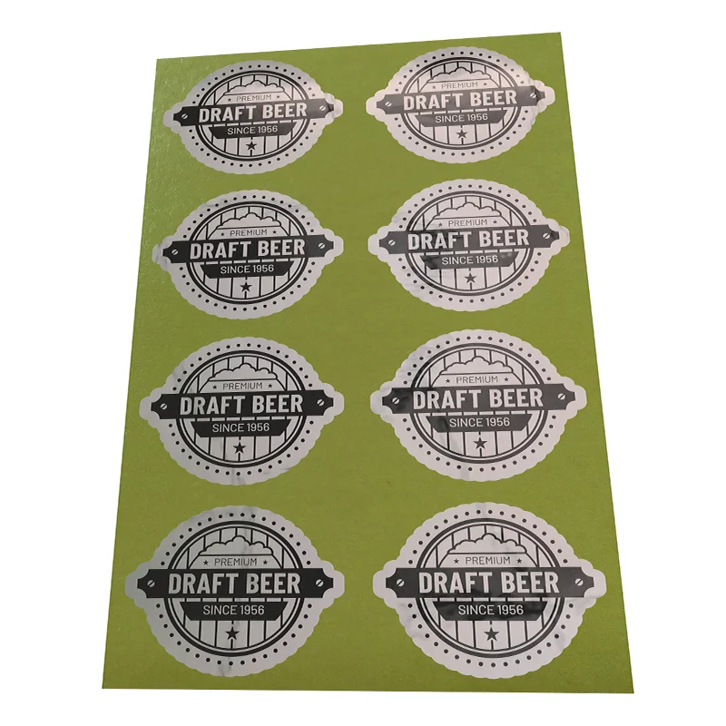 Logo Sticker Afdrukken Custom Voor Verpakking Zakken