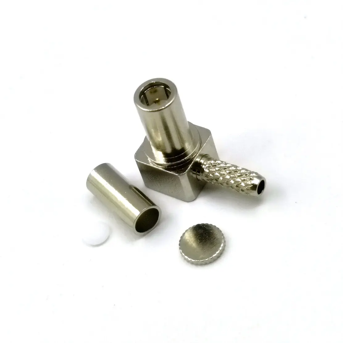 100 Stuks Koper Rechts Ms147 Mannelijke Plug Krimp Voor Rg316 Rg174 Lmr100 Kabel Connector