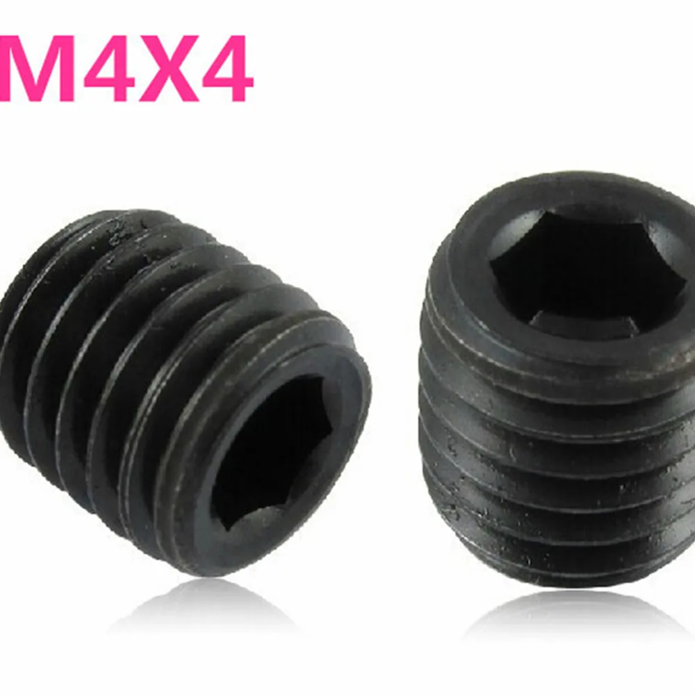 10pcs/lot K773 Small Set Screw M4X4 Inner Hexagon Screw Coupling Fastening Screw for DIY Model Making