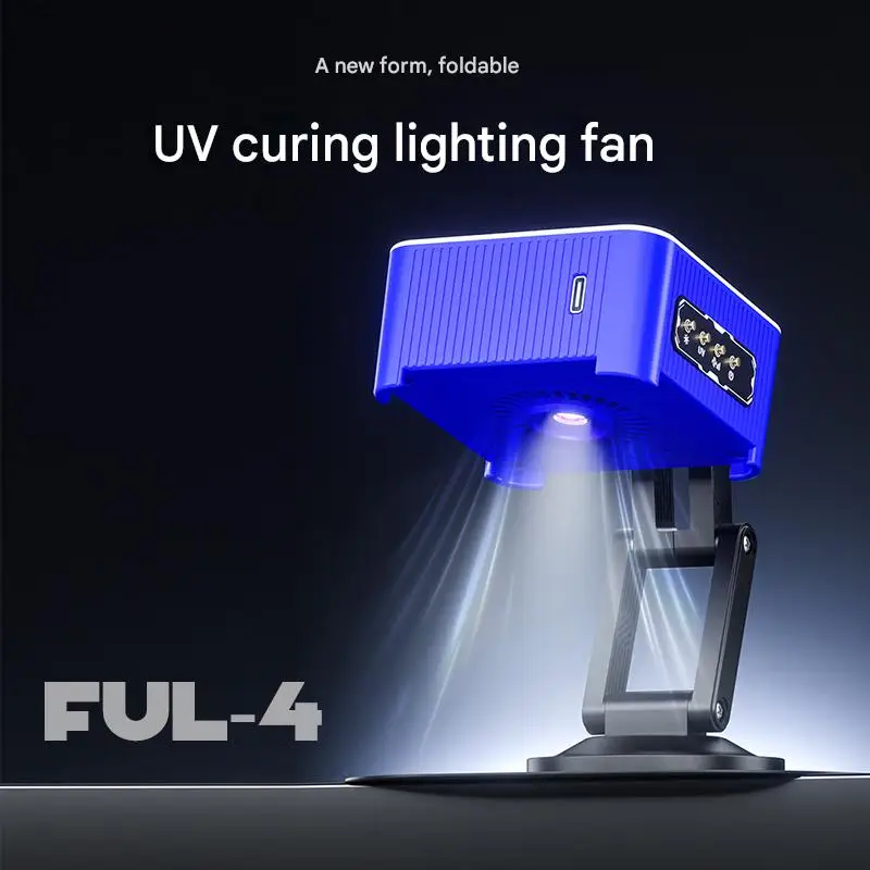 

MECHANIC Cooling Curing Fan UV Curing Smoke Extraction Function Fast Heat Dissipation UV Curing Smoke Exhaust Tools