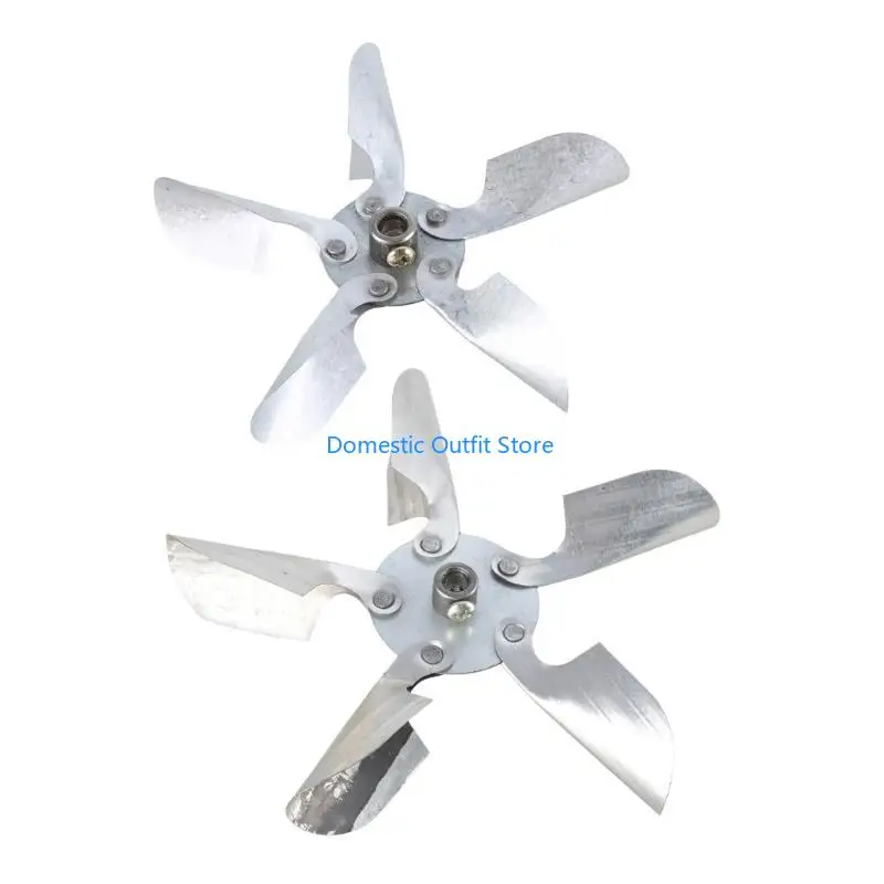 

Ventilation Fan Exhaust Fan Electric Fan Accessories Fan Leaf 12/15cm Diameter 68TC