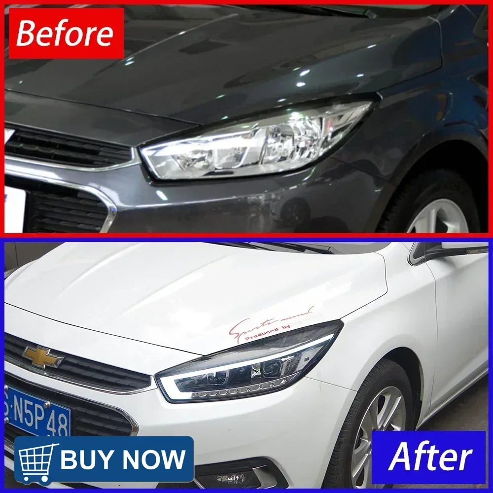

For Chevrolet Cruze 2015-2016 Led Auto Headlights Assembly Upgrade High Configure Projector 2 Tool Car Front Lamps Accessories