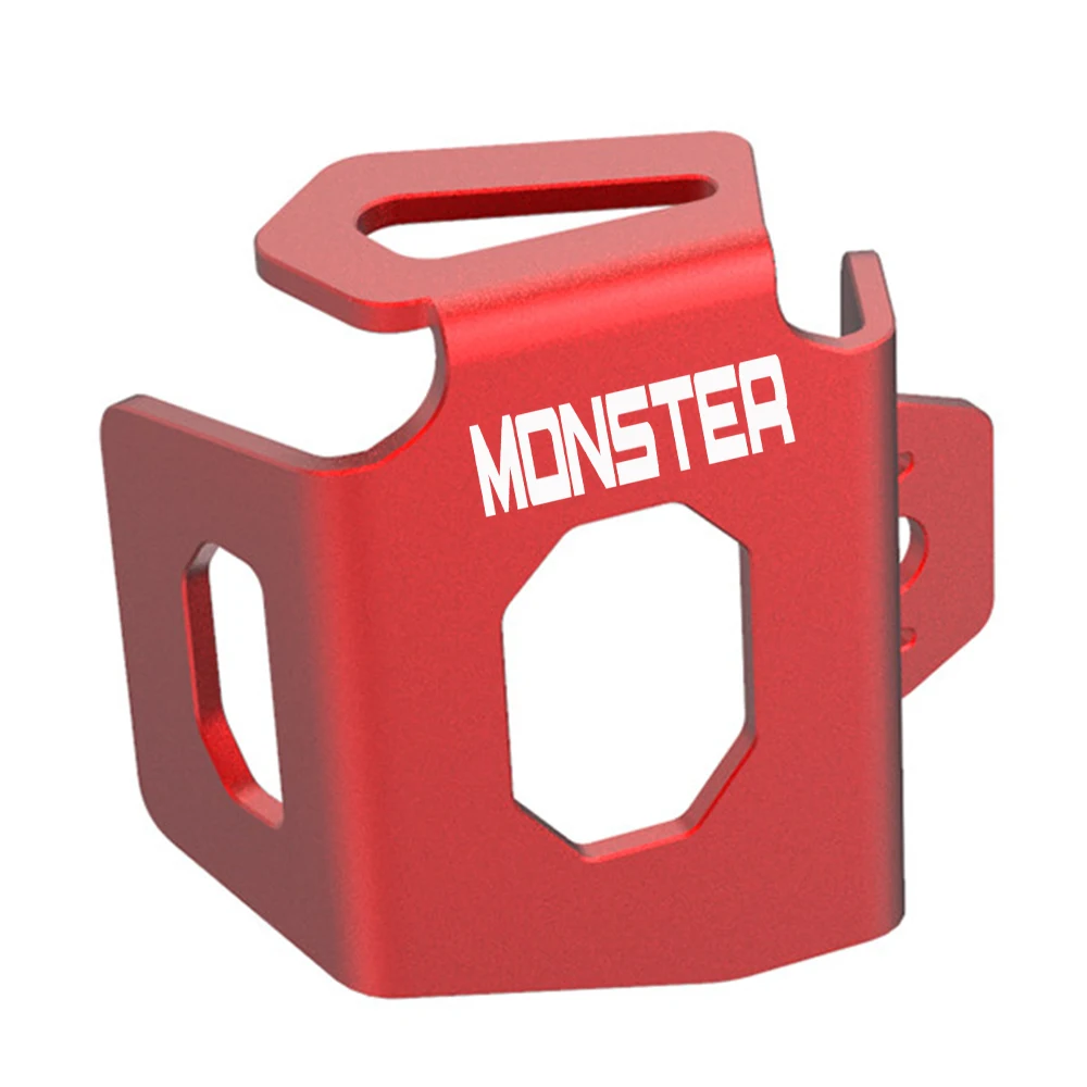 Rear Brake Fluid Reservoir Oil Cup Cap Cover For DUCATI MONSTER 400 620 695 696 750 795 796 797 821 937 1000 1100 1200 1999-2024