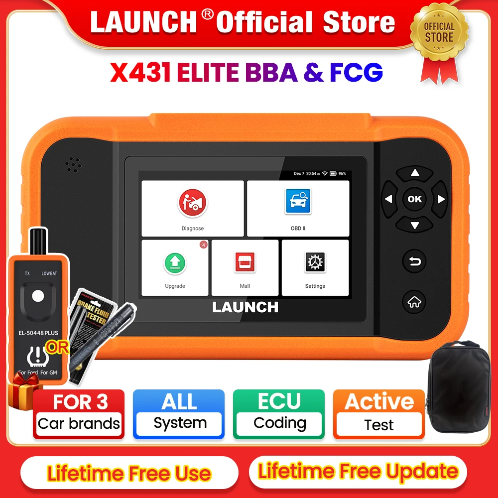 Launch X431 ELITE V2.0 BBA: La Herramienta Definitiva para Diagnósticos Avanzados en Vehículos BBA