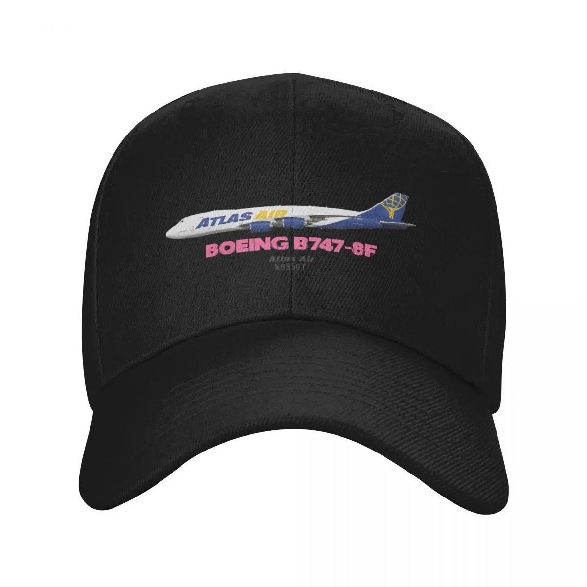 

Boeing B747-8F - Atlas Air Baseball Cap Hat Beach Bobble Hat Hats Man Women's