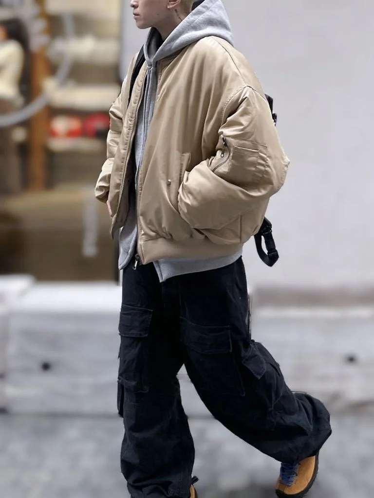 

Jacket Coat Outdoor Mens Construction Hooded Hoodie Sleeve Casual High Italian Outerwear Cargo Extreme High-End Downhill Warmer