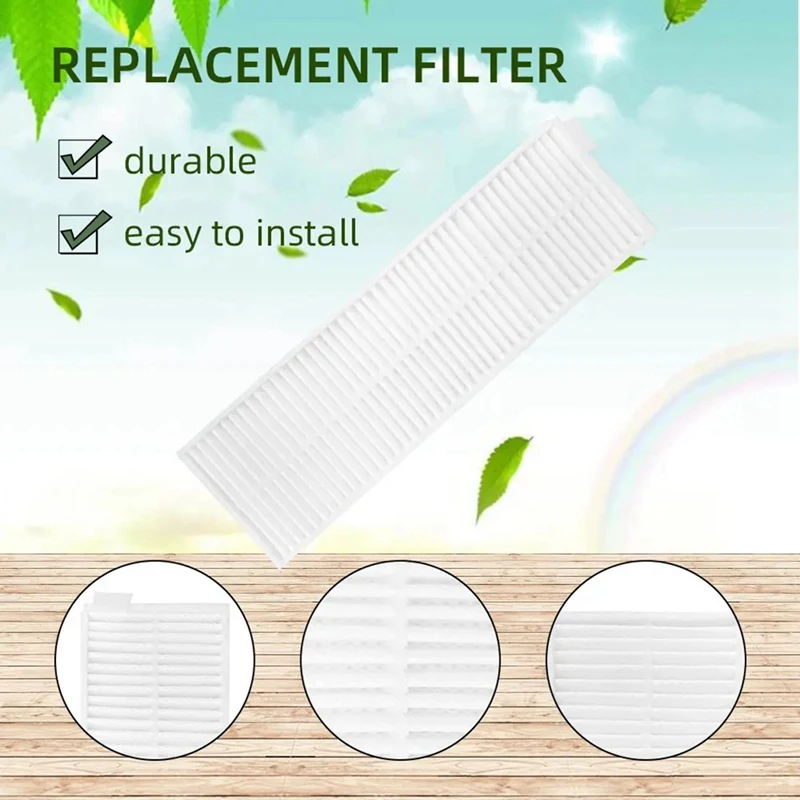 Para viomi v3 max robô aspirador de pó peças reposição V-RVCLM27B escova lateral principal filtro hepa mop pano substituição