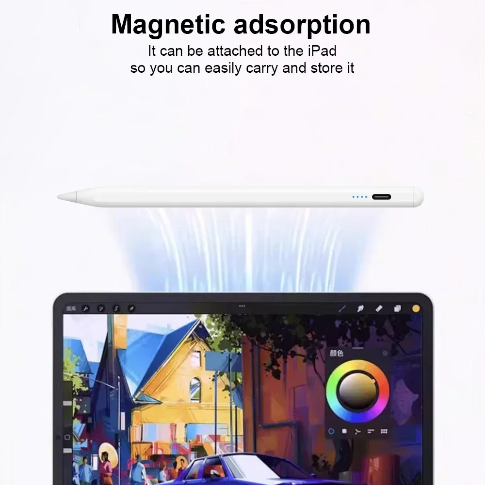 Universal Stylus Pen For Xiaomi Huawei Lenovo iPhone iPad Tablets Phones Stylus Pencil For iOS Android Rechargeable Touch Pen