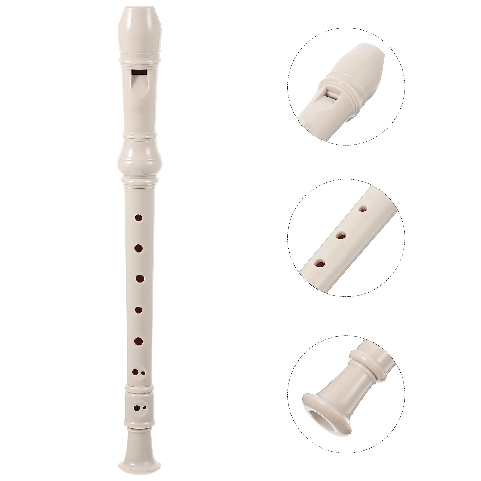

Treble Clarionet Clarinet for Children White Resin Professional Kids Instrument