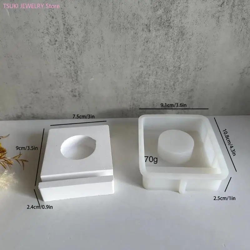 62ke هدية صابون مصنوعة يدويًا قوالب شمعة معطرة #6