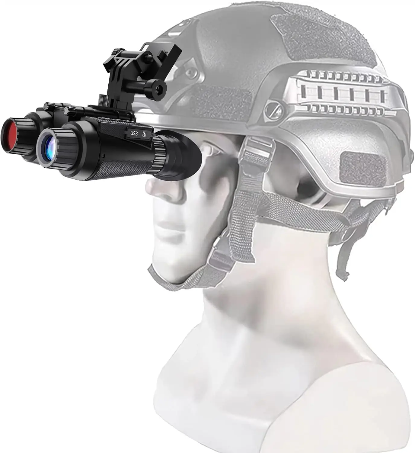 Night Vision Goggles Head-Mounted Binoculars for Outdoor Surveillance and Security 4K Digital Infrared Night Vision with