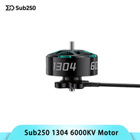 Sub250 1304 6000KV Motor Compatible with 2 / 2.5/ 3 inch Drones