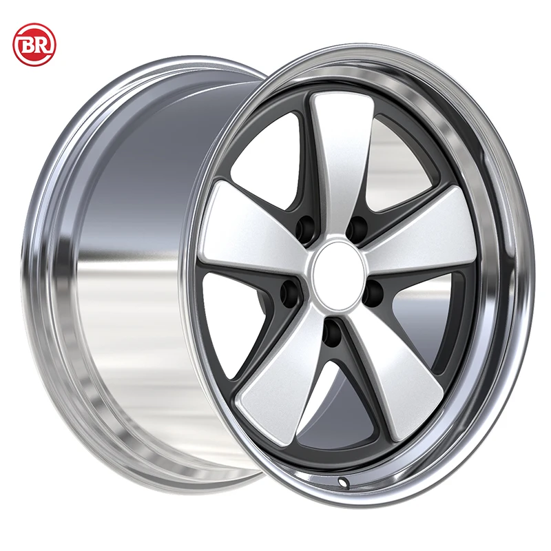 Custom 2-Piece Alloy Wheel 19-26 Inch 5x114.3 5x120 5x130 For Mercedes For Bentley For Tesla For Audi For BMW