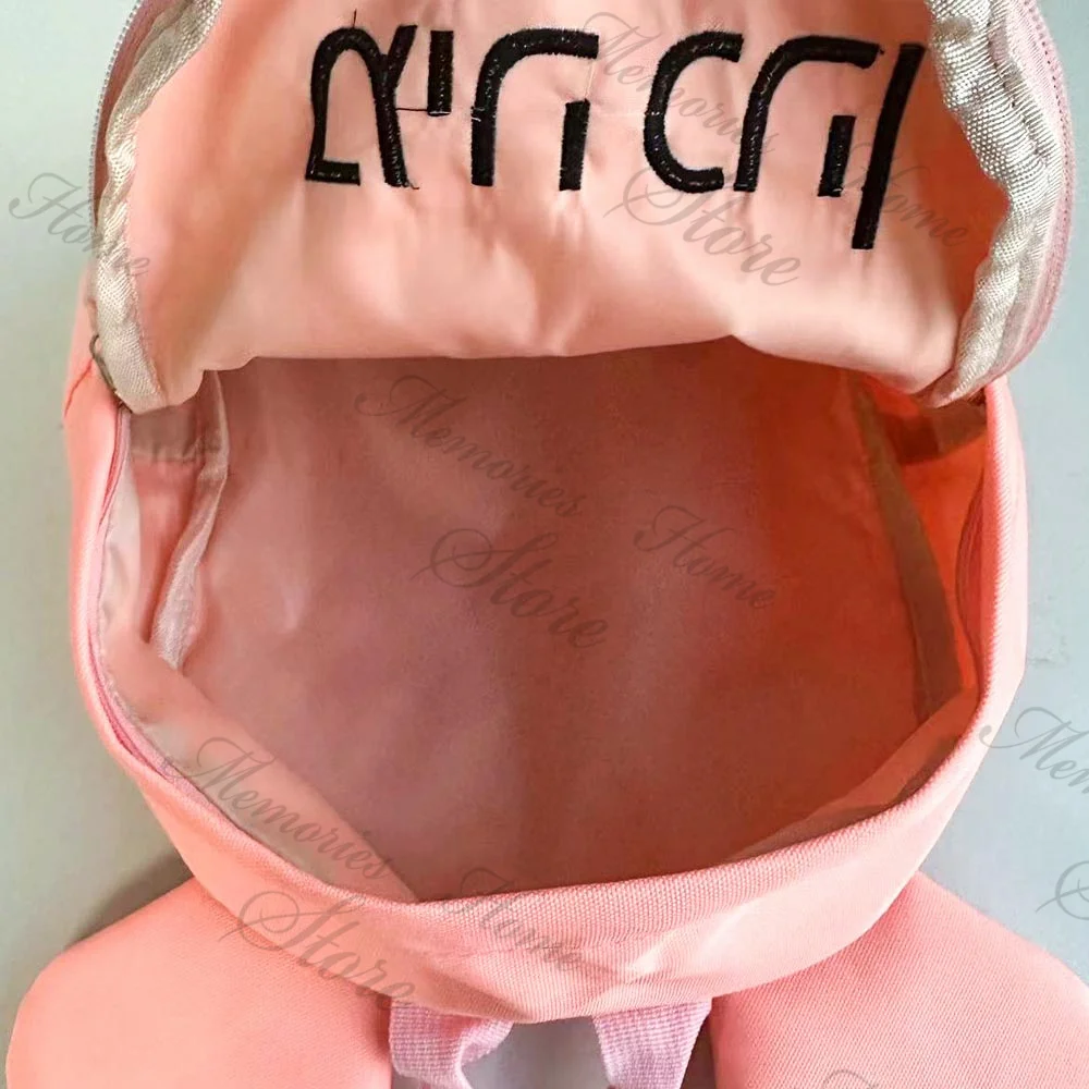 Baby's Kindergarten Personalized Name School Bag Custom Boys Girls Lightweight Weight Backpacks Cute Cartoon Ears Snack Bags