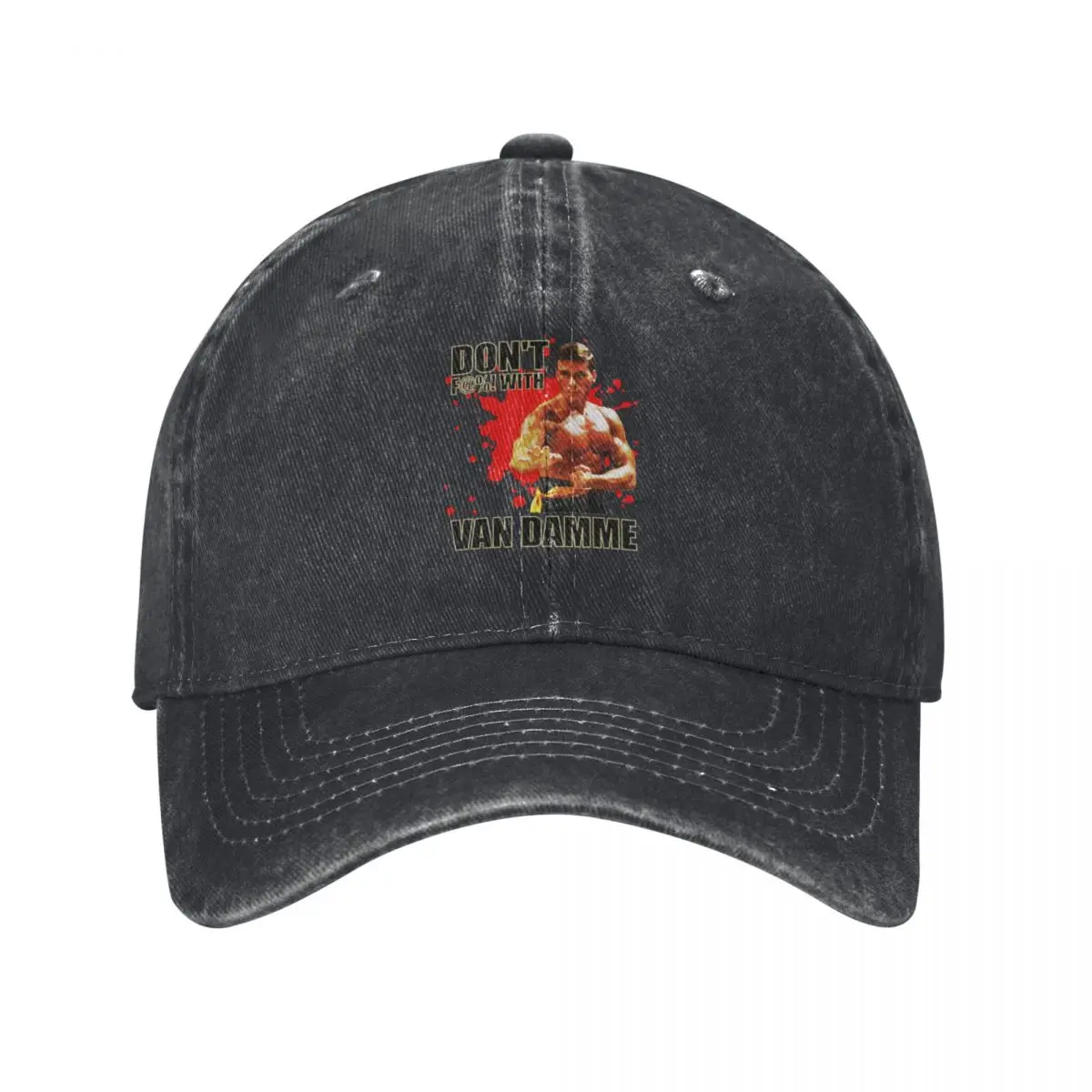 

Gifts For Women Don'T F@! With Jean Claude Van Damme Halloween Baseball Cap Visor Custom Cap Caps For Men Women's