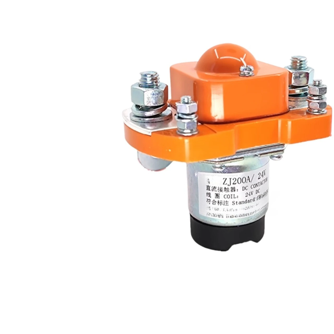 

ZJ200D 12V 24V 36V 48V 72V 220V electromagnetic relay, passenger car excavator loader high power relay forklift