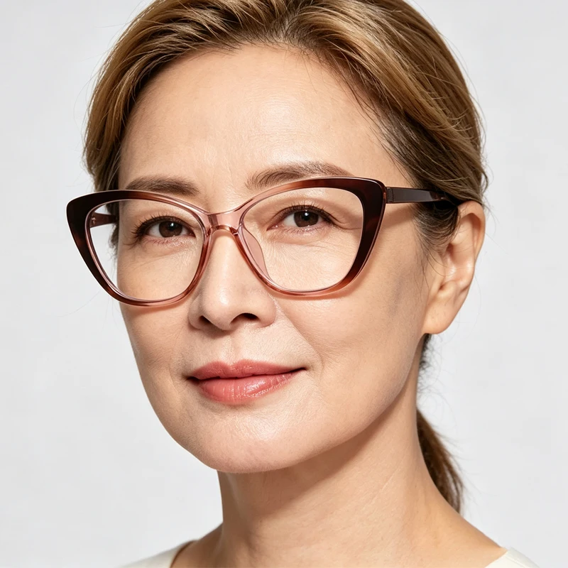 Blocking Blocking Blue Light Reading Glasses Women Fashion Cat Eye Readers Anti-blue Light Presbyopia Eyeglasses Trendy Luxury Eyewear - Aliexpress Deal