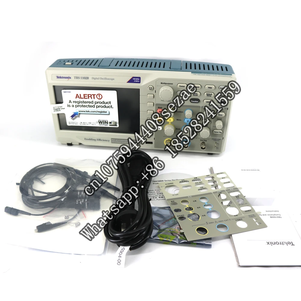 Tektronix TBS1102C Digital Storage Oscilloscope Educational  100 MHz 2 Channels 1GS/s Replace TBS1102B