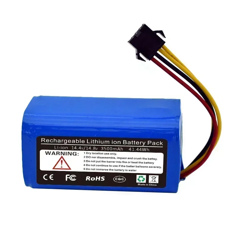 2025 nueva batería Original de 14,4 V/14,8 V 3500mAh para robot aspirador Redmond RV-R270 RV-R450 Kassel SQ-1020 TB33 FM-R370