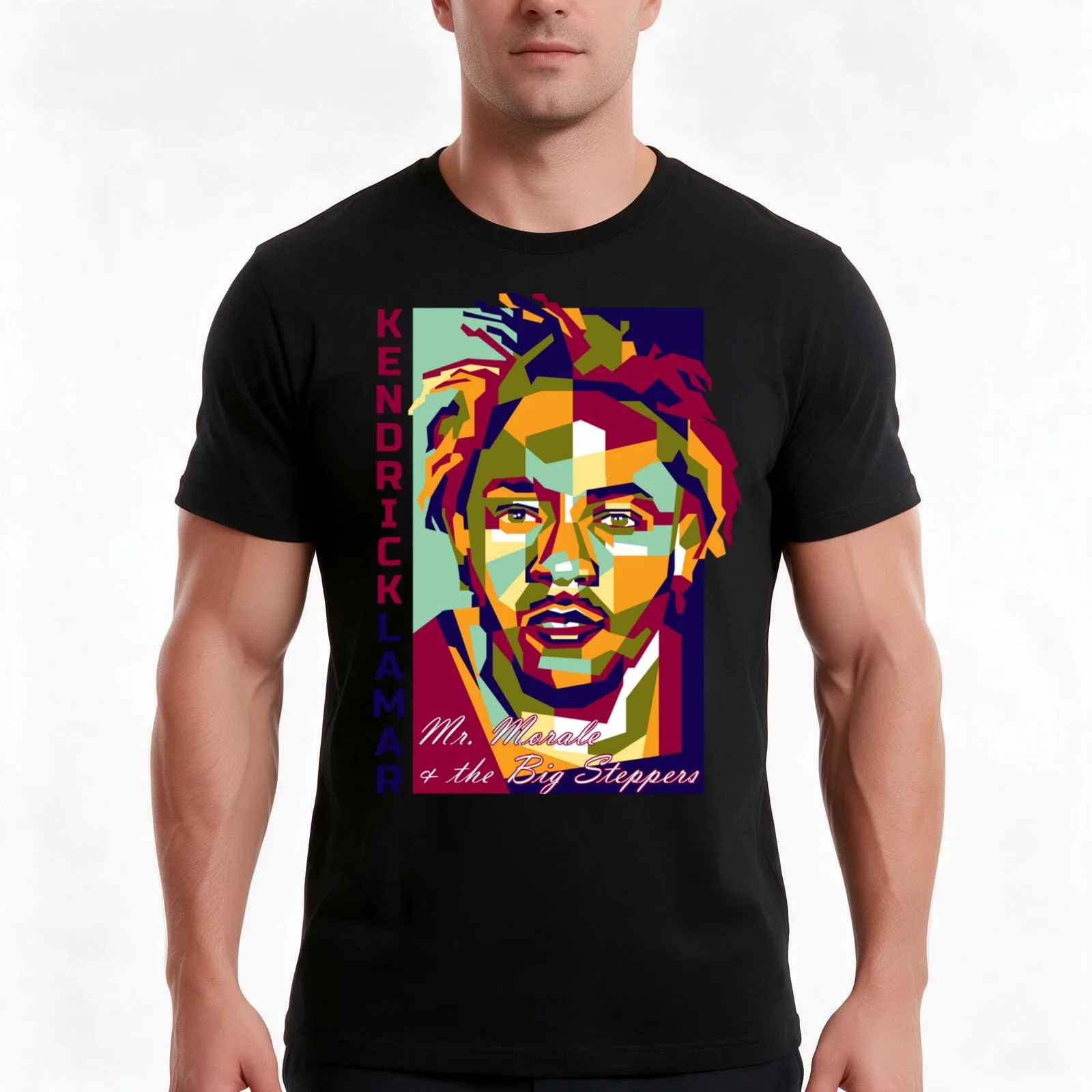 Kendrick Lamar Mr Morale T-Shirt, Summer Casual Cotton Tee, Oversized Streetwear Tops, Vintage Graphic Print, Unisex Men Women