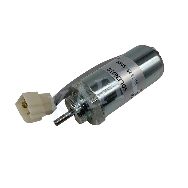 EX55 12V اغلاق صمام الملف اللولبي 897329-5680 وقف صمام الملف اللولبي Flameout صمام الملف اللولبي #4