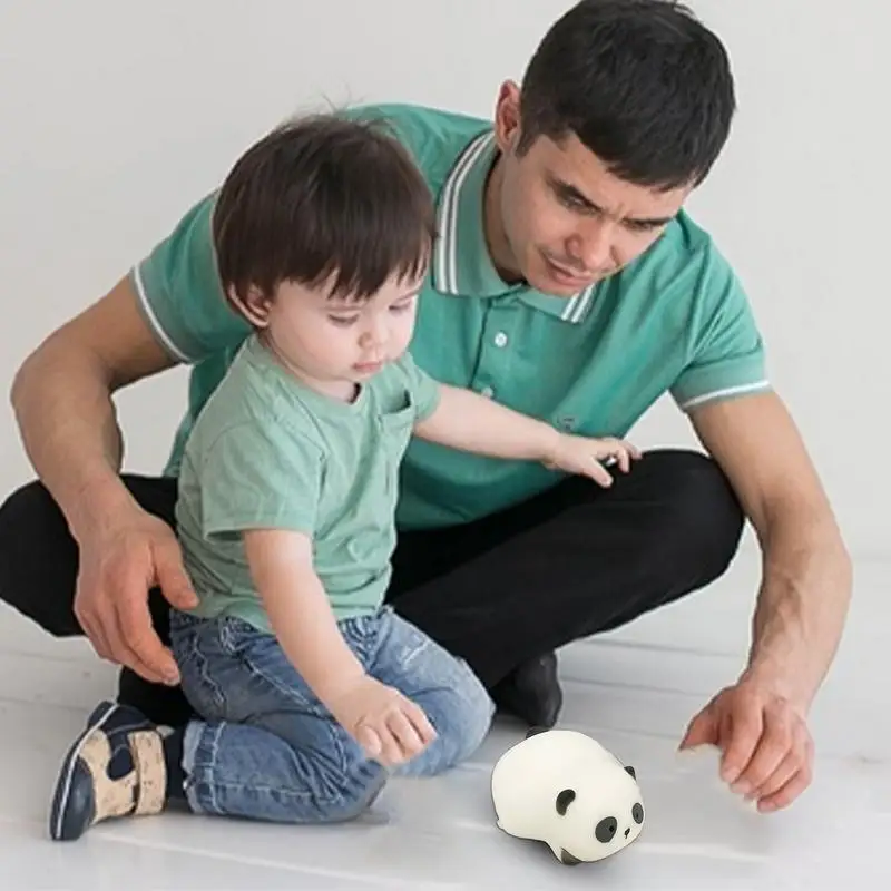 Panda Stress Ball Panda Shape Sensory Squeezing Stretch Toy Fidget Toys Sensory Toys Stress Relief Hand Toy For Kids And Adults