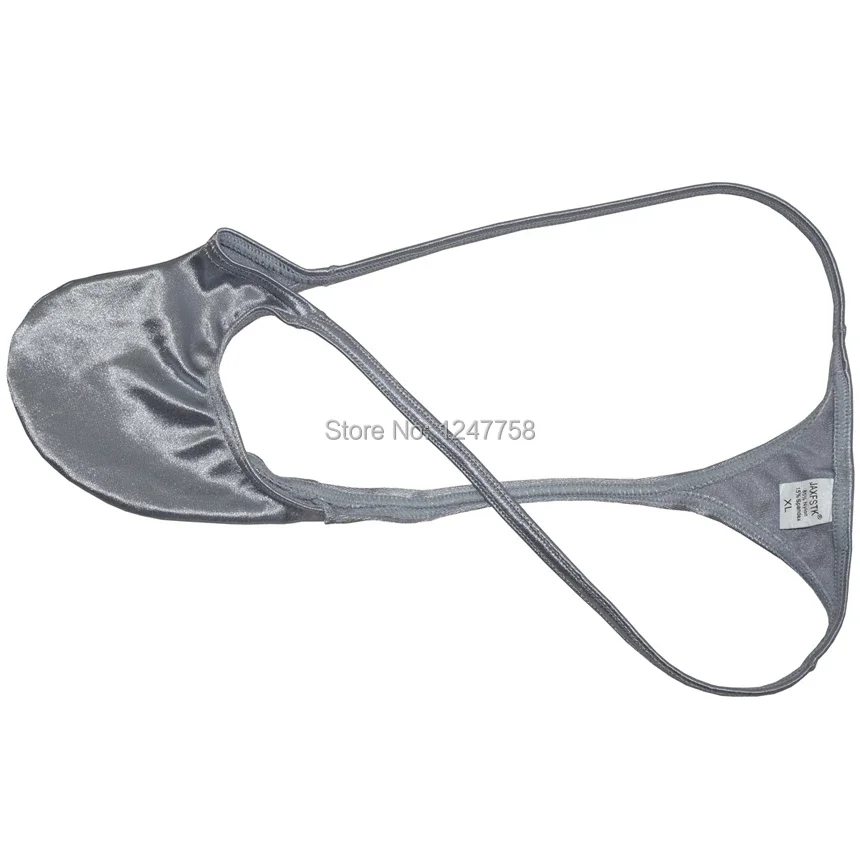 الرجال انتفاخ الحقيبة الملابس الداخلية T الظهر ، مثلي الجنس لامعة مايكرو سلسلة ثونج ، مصغرة مثلي الجنس #5