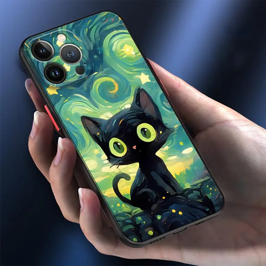 เคสแบบนิ่มสำหรับ Apple iPhone 13 Mini 7 8 15 16 14 Plus 12 13 11 Pro Max XS Max ลายเสือดาวเท่ห์และแฟชั่น
