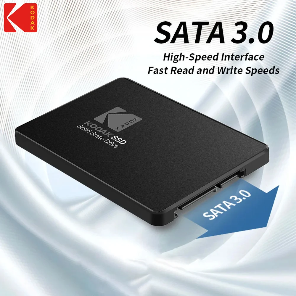 

Внутренний твердотельный накопитель Kodak Original X120Pro SSD 1 ТБ, 512 ГБ, 256 ГБ, 2.5 дюйма, SATA3, 128 ГБ SSD для ПК и ноутбуков