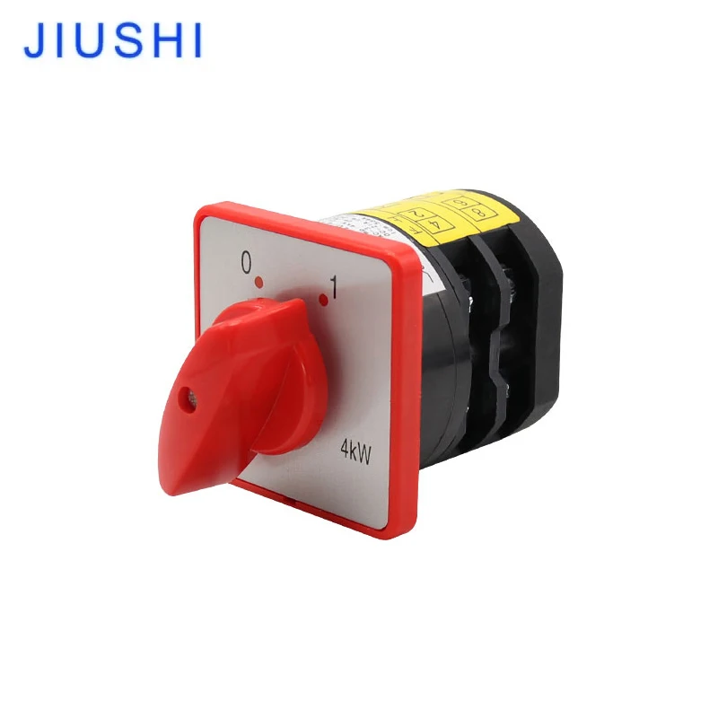 HZ5-20/4 L03 CAM switch changeover switch 2 positions 2 sections 20A 3 poles  3 phases forward-reverse motor control circuit