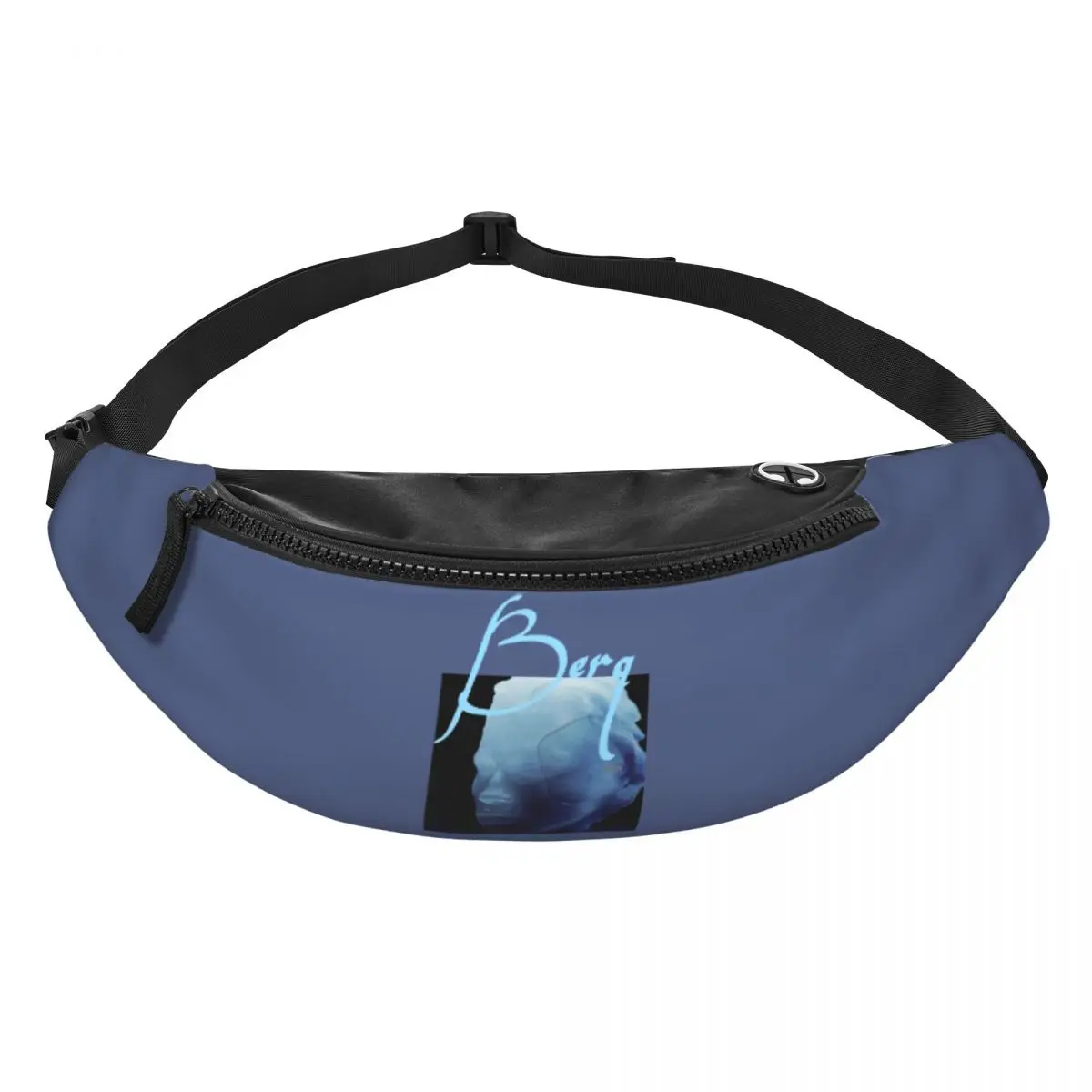 Berq Album Fanny Pack Men Women Crossbody Adjustable Waist Bag Travel Running Phone Pouch