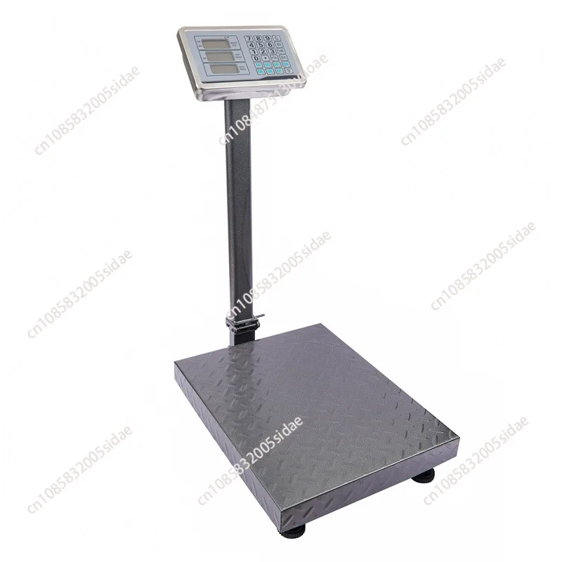 150kg rechargeable foldable stainless steel LED pricing platform scale digital desktop industrial platform scale