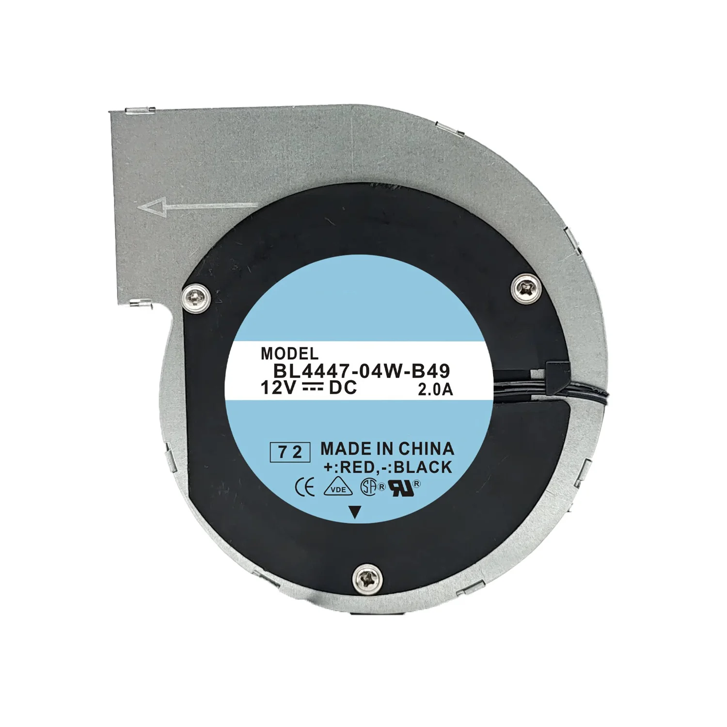 BL4447-04W-B49 11028 12V 2A Cooling Fan 110mm*110mm*mm 11cm Centrifugal Turbo Blower