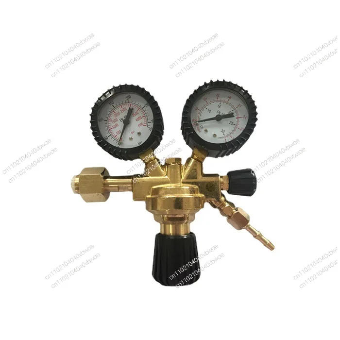 

All Copper Nitrogen Pressure Reducer Ltalian Nitrogen Pressure Reducing Valve Shockproof Nitrogen Meter Carbon Dioxide Meter