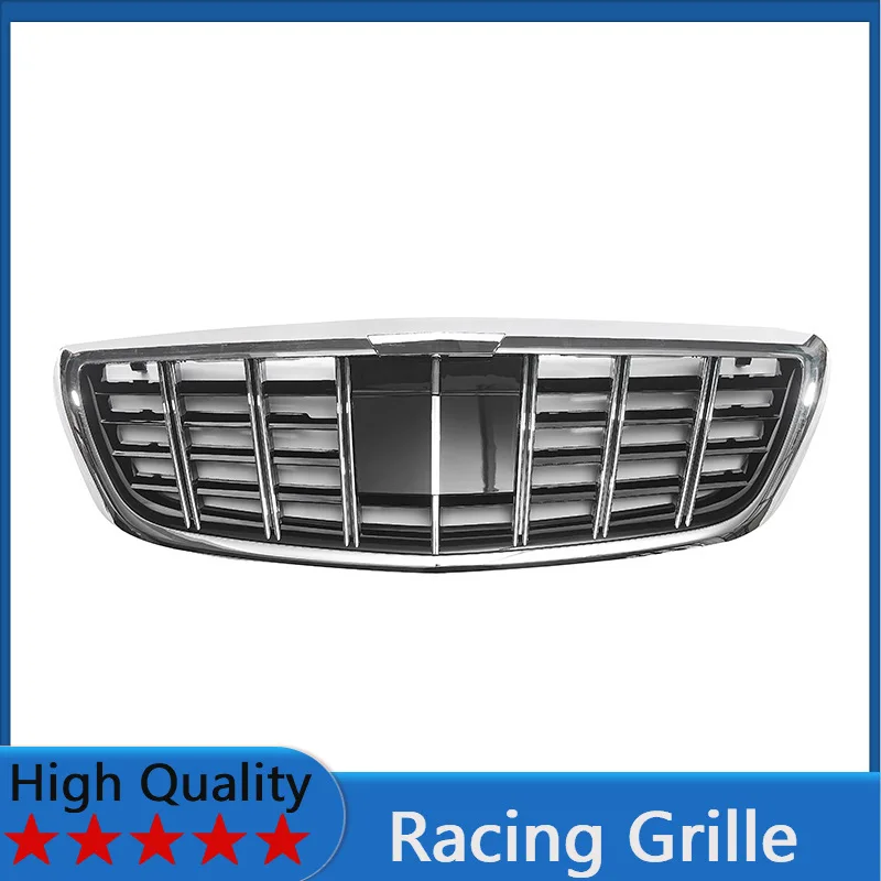 

Для Mercedes S-Class W222 2014-2020 годов: гоночная решетка радиатора, передний бампер, комплект обвеса, аксессуары — в стиле Brabus