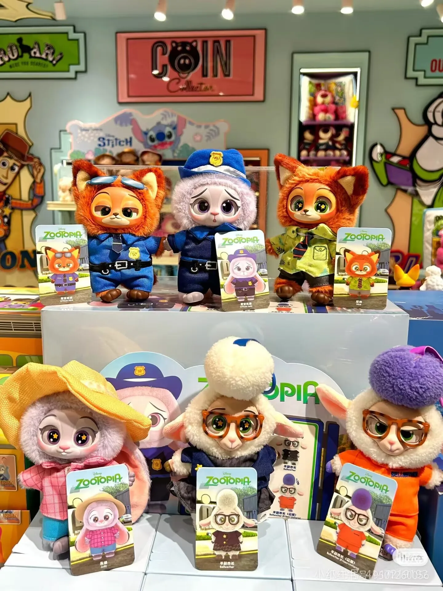 Original Disney Zootopia Blind Box Series Plush Doll Cute Hand-Made Custom Gift Ornaments For Men And Women
