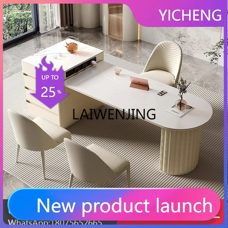 

LYY island table integrated retractable rock slab household simple sink collapse