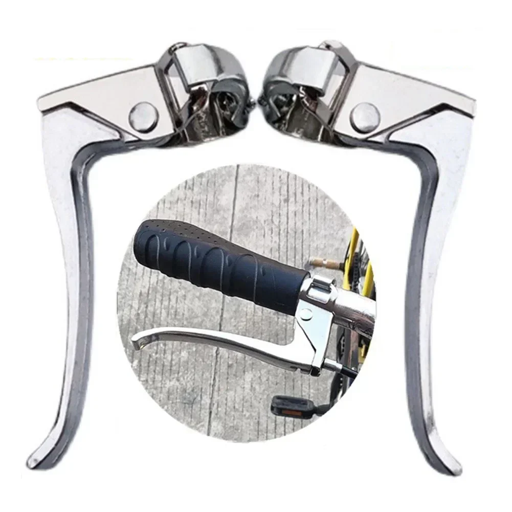 Mm Handbar Diameter Balance Performance Bike Mm Ultralight Mountain Bike Brake Lever MTB Bicycle Part Handle Silver