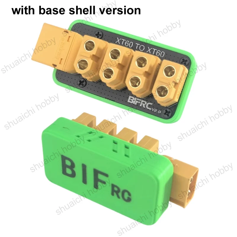 1PCS XT60/XT90 ถึง 4 ช่อง XT60 ปลั๊ก 200A Power Distribution Board อุปกรณ์เสริมฐานสําหรับหุ่นยนต์ RC เรือ Submarine ชิ้นส่วน DIY