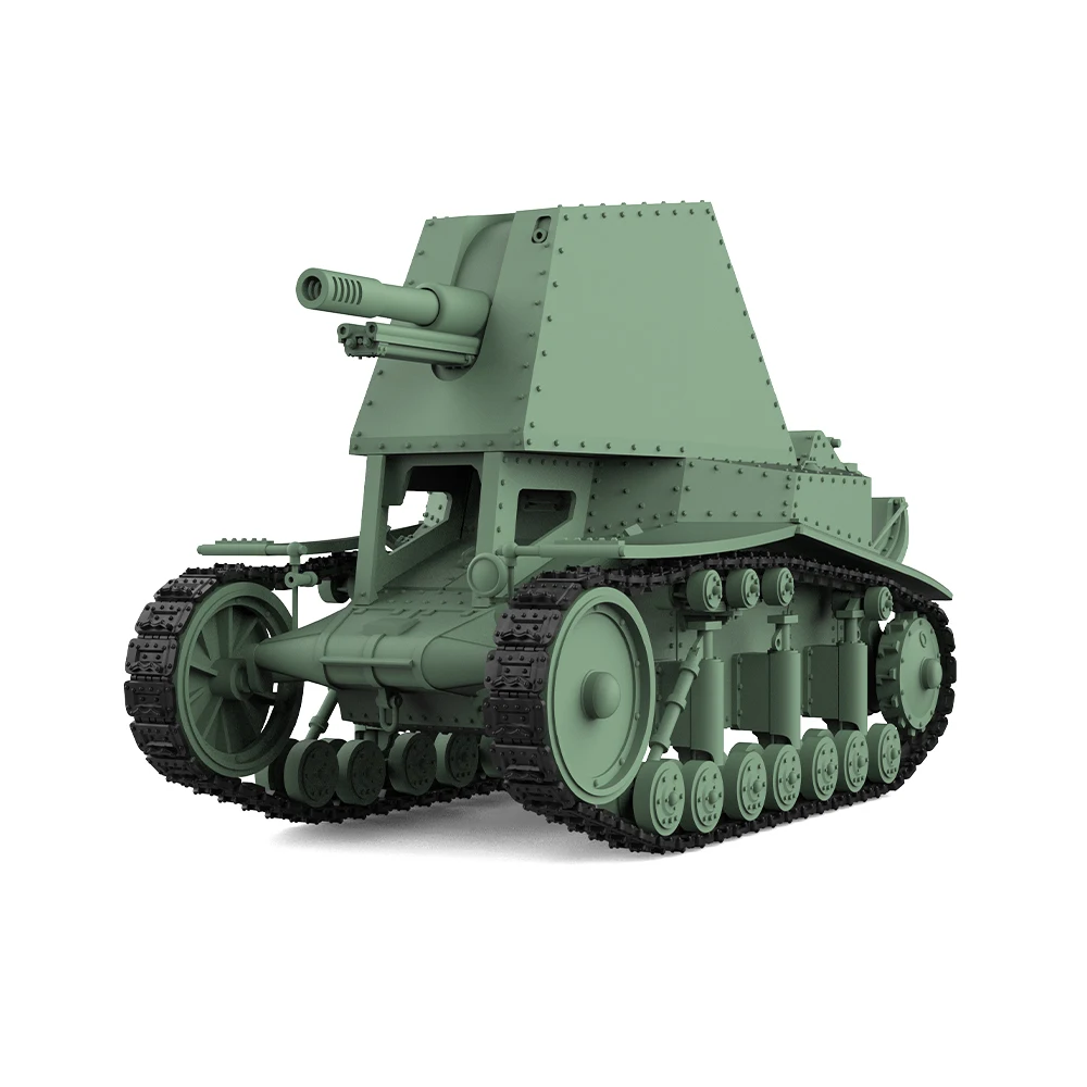 Soviet SU-18 Self-Propelled Artillery SSMODEL SS830 1/35 1/72 Military Model Kit Miniature Static