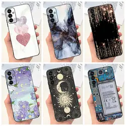 For Samsung Galaxy M13 Case For Samsung M13 4G Shockproof Bumper Soft Silicone Marble Fundas For Samsung M13 M 13 SM-M135F Cover