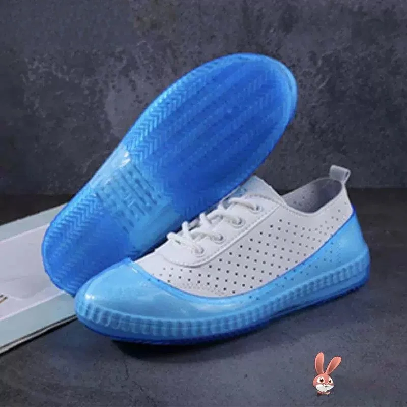 Silicone Slip-On Shoe Covers Anti-Slip Waterproof Low-Top Travel Bedroom Kitchen Outdoor Portable Waterproof Shoes