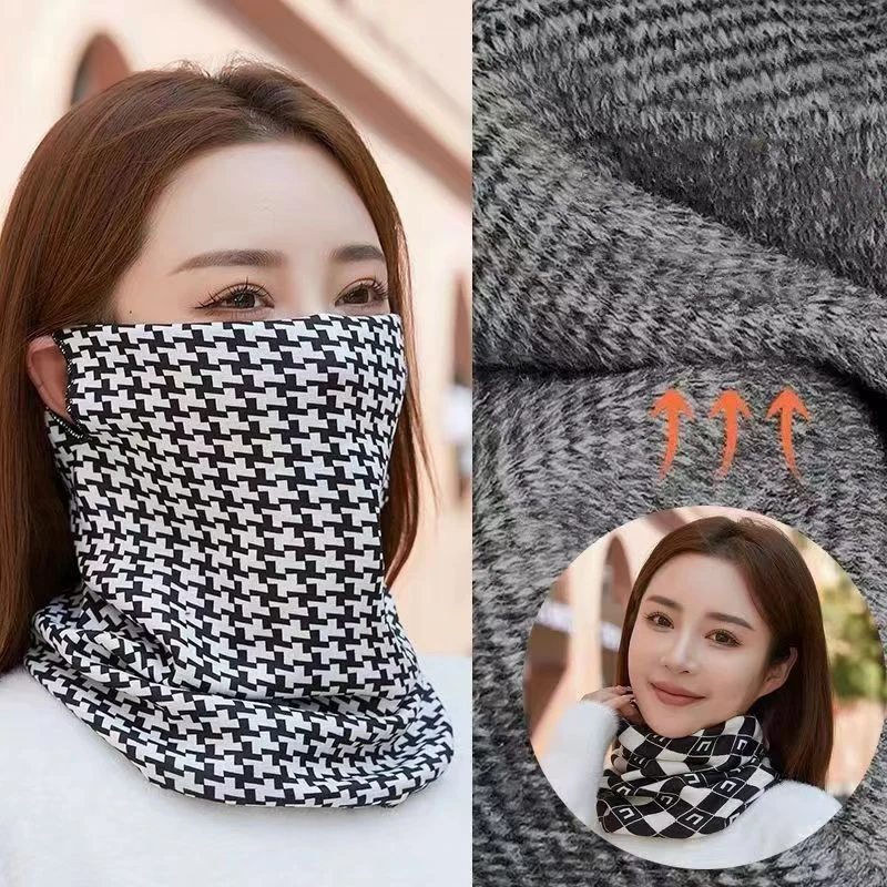 Máscara a prueba de viento para otoño e invierno, cubierta para el cuello para ciclismo, cara completa, protección contra el frío, bufanda cálida