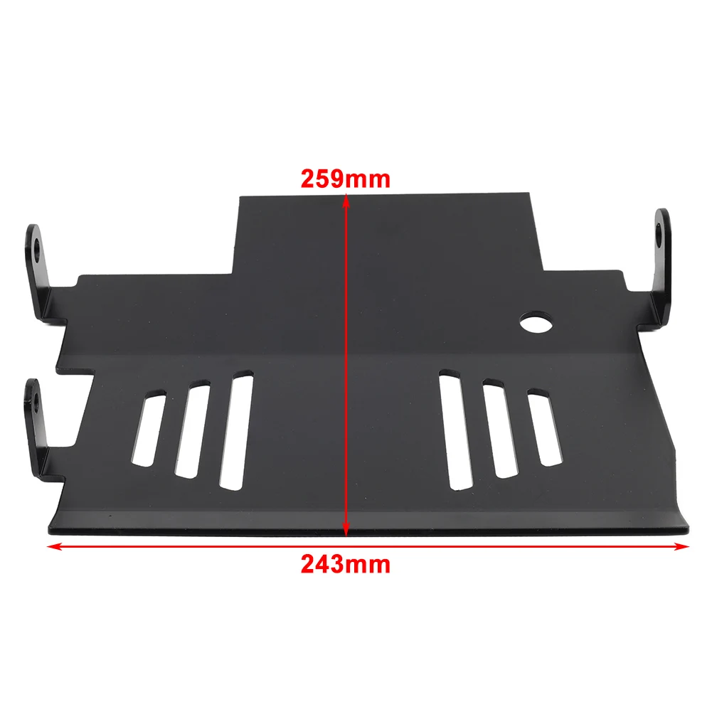 Motorbike Skid Plate Lower Engine Chassis Protector Cover For Harley CVO Road Glide FLTRXSE FLTRX FLHXSE 2024-up Aluminum Black