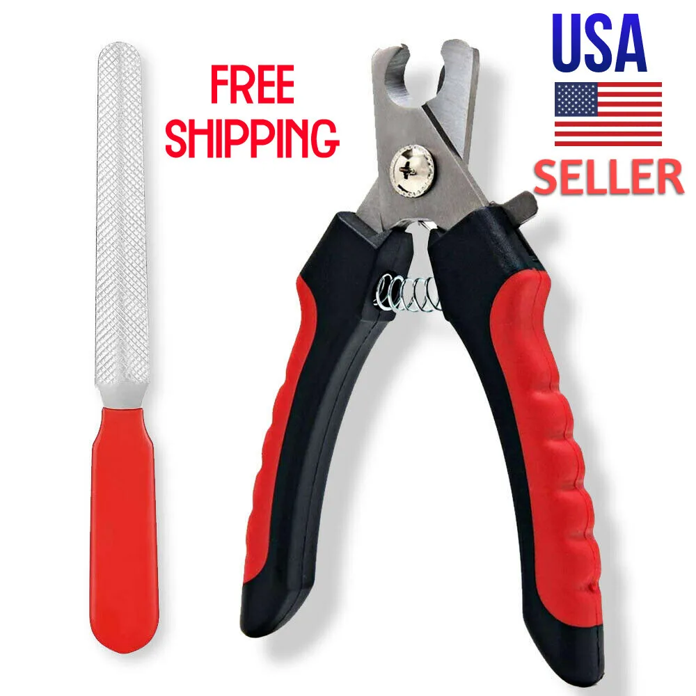 

Dog Nail Clippers and Paw Trimmer for Pets Professional Grooming Tool with Safety Guard for Small Medium Large Dogs Fast Nail