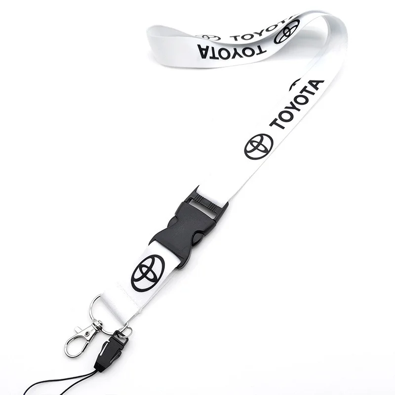 لتويوتا الرقبة الأشرطة الحبل مفتاح الهاتف الخليوي وبطاقة الهوية العمل حبل معلق - نماذج الملحقات المثالية (كورولا كامري يارس حقوق الإنسان)