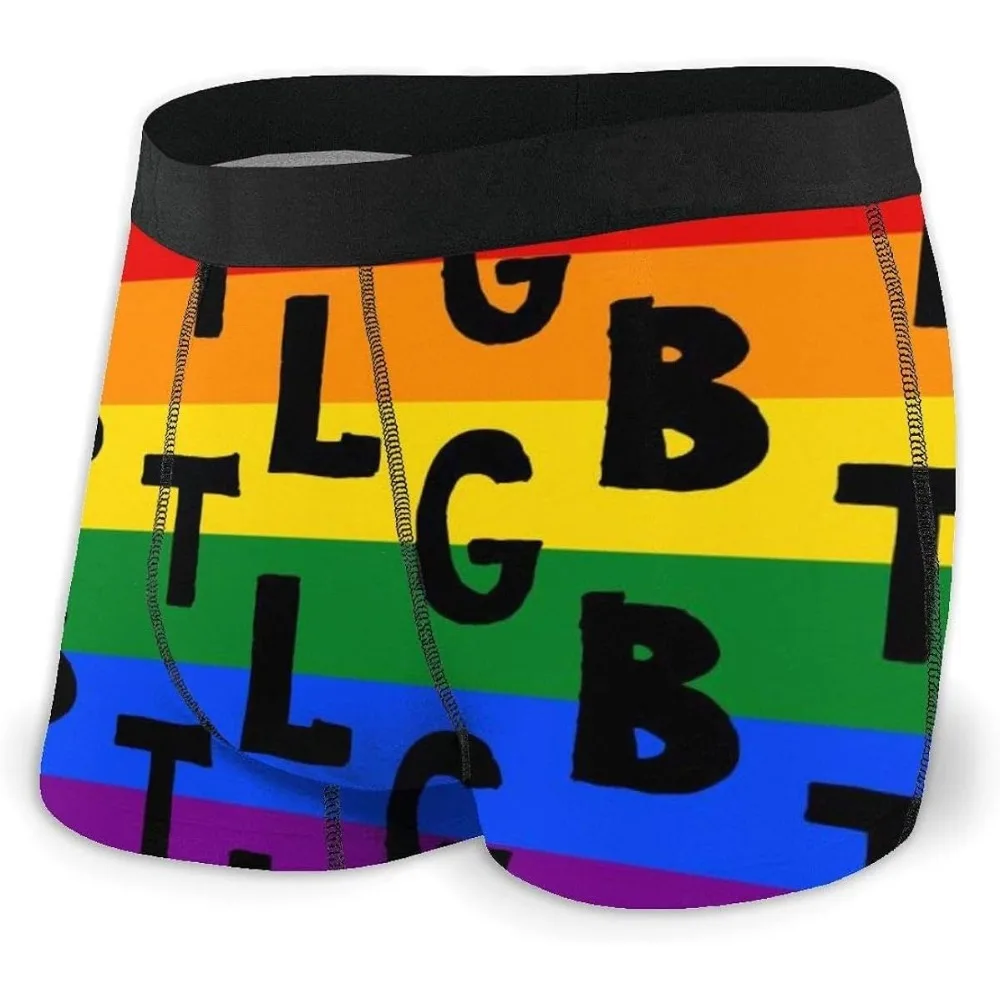 

Мужские классические трусы-боксеры ЛГБТ на флагом Transgender Pride, новинка, шорты-боксеры с принтом, нижнее белье, эластичные трусы-боксеры