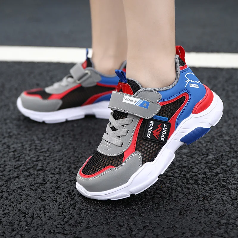 2023 Spring Summer Children\'s Sneakers Boys Running Shoes Fashion Breathable Mesh Sports Shoes Kids Sneakers zapatillas niño