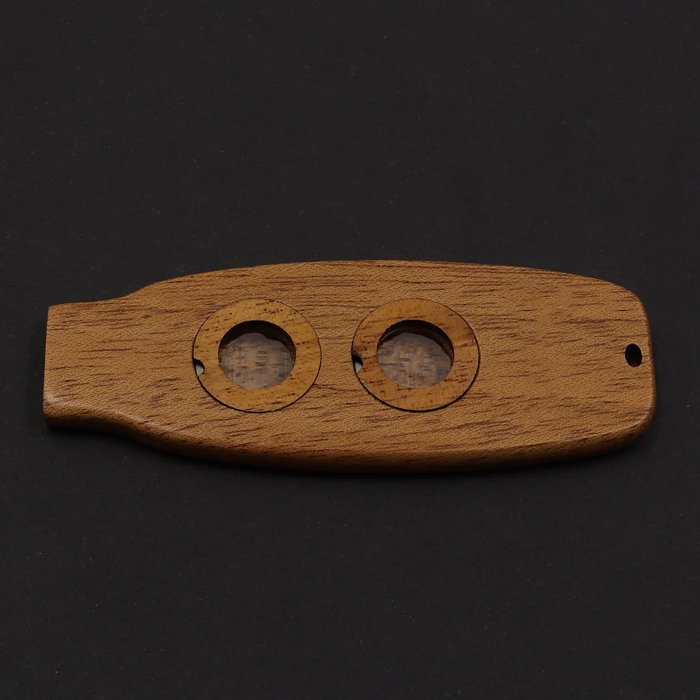 

Wooden Kazoo Flute Dual Hole Design Easy To Play Musical Instrument For Beginners Lightweight Portable Kazoo Perfect